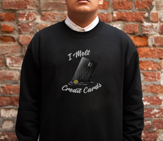 I Melt Credit Cards Unisex Heavy Blend™ Crewneck Sweatshirt